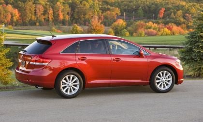 2011 Toyota Venza Barcelona Red profile view