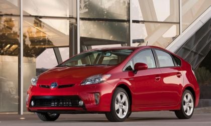 2012 Toyota Prius Red Trim 4 
