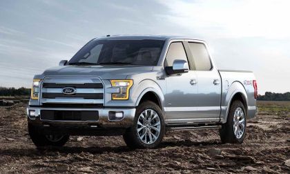 2015 Ford F-150 aluminum body