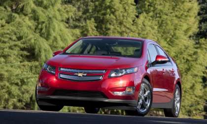 Red Chevy Volt 2015