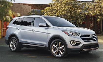 2015 Hyundai Sant Fe fire recall