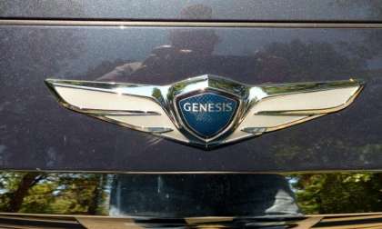 2017 Genesis G90 Grill Logo. rive review McCants