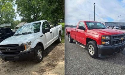 2018 Ford F-150 to a 2014 Chevy Silverado