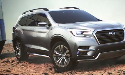 2018 Subaru Ascent, Subaru 3-Row SUV, new Subaru 3-Row Crossover, Los Angeles Auto Show 2017