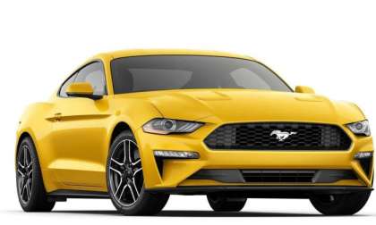 2018 ford mustang yellow color