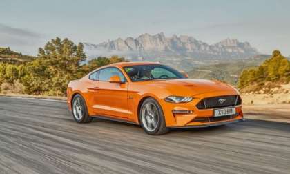 2018 Ford Mustang in Europe