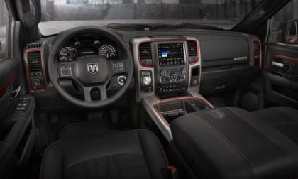 2018 Ram 1500 truck interior