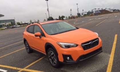 2018 Subaru Crosstrek, orange cars