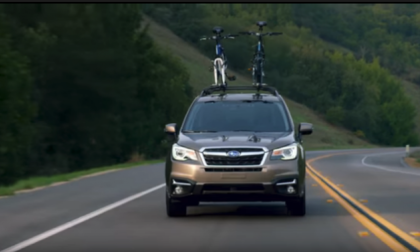 2018 Subaru Forester, 2019 Subaru Forester, Black Edition, off-road Test hill at Silver Lake