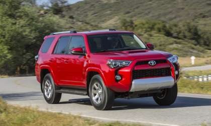 Toyota Tundra, Tacoma, 4 Runner are best 2018 models for resale value.