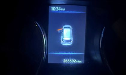 2019 Nissan Rogue odometer