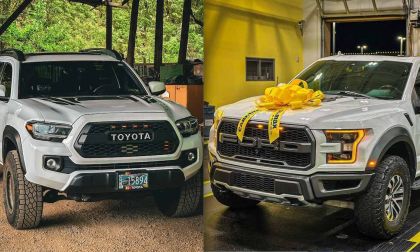 2019 Toyota Tacoma, Ford F-150 Raptor