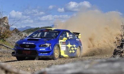 2019 Subaru WRX STI, Oliver Solberg, Olympus Rally, David Higgins
