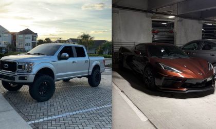 2020 Ford F-150 and 2025 Chevy Corvette