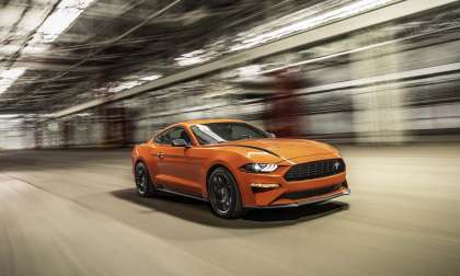 2020 Ford Mustang Orange Color, second generation ford mustang is coming