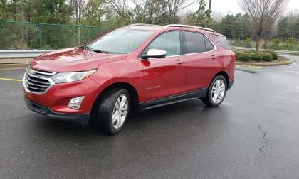 2020 Chevrolet Equinox Red Color Side View