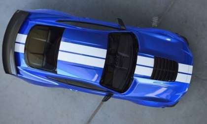 2020 Ford Mustang Shelby GT500 Overhead Teaser