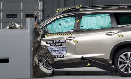 2020 Subaru Outback, Forester, Ascent, new higher-speed IIHS safety crash tests 