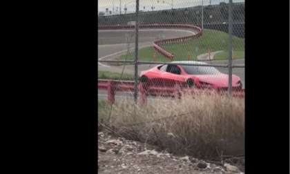 Tesla Roadster 2020 on Race Track