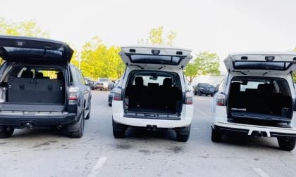 2020 Toyota 4Runner cargo capacity