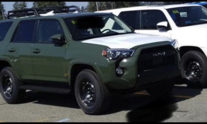 2020 Toyota 4Runner TRD Pro Army Green Profile