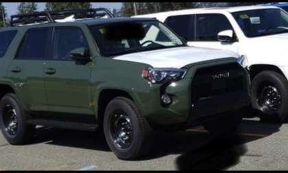 2020 Toyota 4Runner TRD Pro in army green