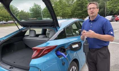 2020 Toyota Prius Prime Limited charging and back end