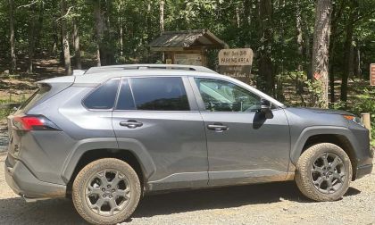 2020 Toyota RAV4 TRD Off-Road Magnetic Gray profile view
