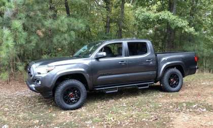 2020 Toyota Tacoma SR5 Magnetic Gray XP Predator package profile view