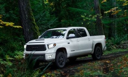2020 Toyota Tundra Super White Side View