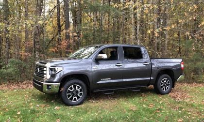 2020 Toyota Tundra Limited CrewMax magnetic gray metallic front end profile