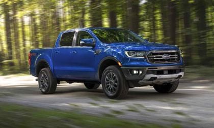 2020 Ford Ranger blue
