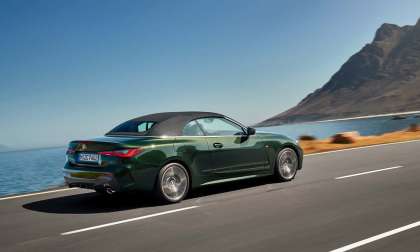 2021 BMW 4 Series convertible image courtesy of BMW media support