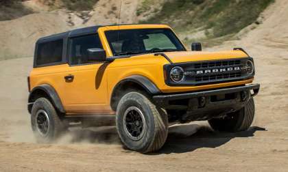 2021 Ford Bronco yellow
