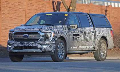 2021 Ford F-150 hybrid courtesy of The Drive