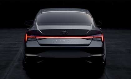 2021 Hyundai Elantra rear lights