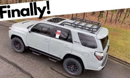 2021 Toyota 4Runner TRD Pro Lunar Rock profile view