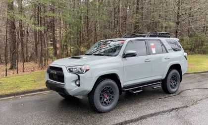 2021 Toyota 4Runner TRD Pro Lunar Rock profile view front end