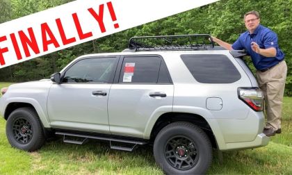 2021 Toyota 4Runner Venture Edition silver profile view
