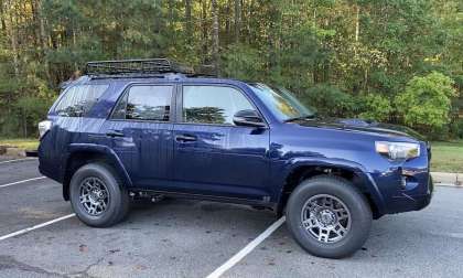 2021 Toyota 4Runner Venture Special Edition Nautical Blue profile view