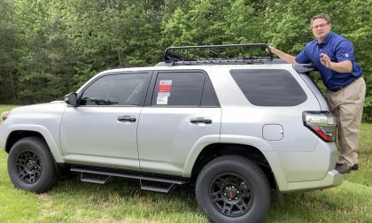 2021 Toyota 4Runner Venture Special Edition Classic Silver profile view wheels