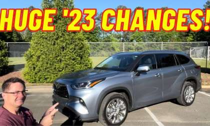2021 Toyota Highlander Limited Moon Dust profile front end