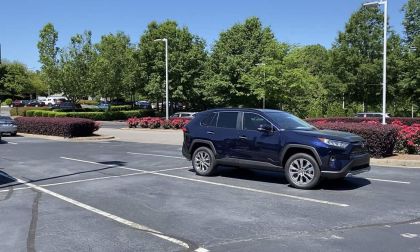 2021 Toyota RAV4 Limited Blueprint color profile view