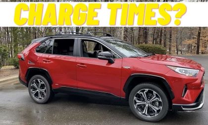 2021 Toyota RAV4 Prime XSE Premium Package Supersonic Red profile front end