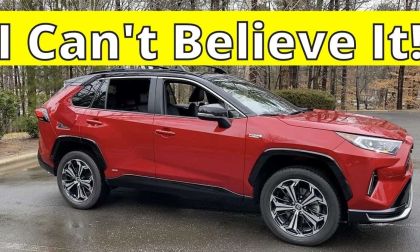 2021 Toyota RAV4 Prime XSE Supersonic Red profile view