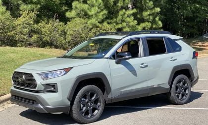2021 Toyota RAV4 TRD Off-Road Lunar Rock profile front end
