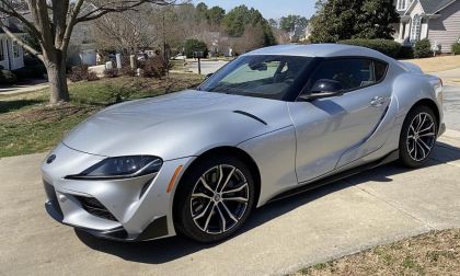 2021 Toyota Supra 2.0 Tungsten profile view front end