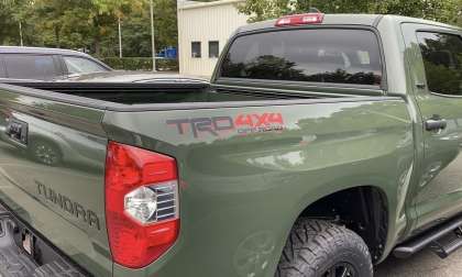 2021 Toyota Tundra SR5 CrewMax TRD Off-Road Army Green Back end Rear End
