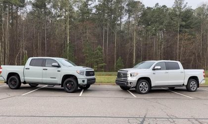 2021 Toyota Tundra TRD Pro Lunar Rock 2021 Toyota Tundra 1794 Edition Wind Chill Pearl profile