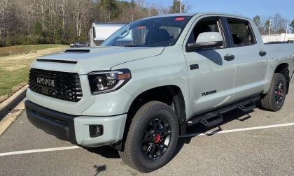 2021 Toyota Tundra TRD Pro Lunar Rock front end tow capacity